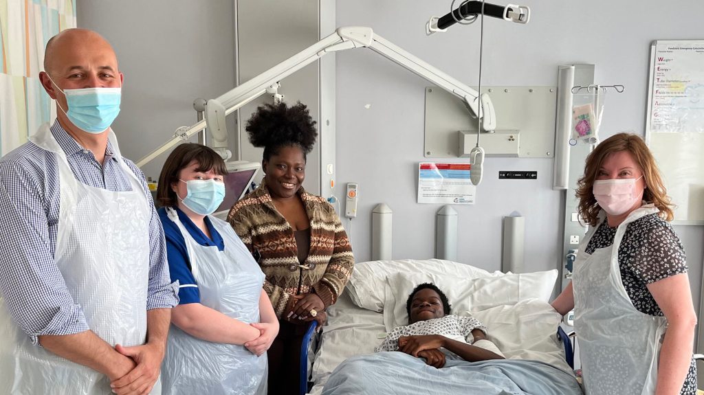 The Children's Commissioner visits Great Ormond Street Hospital