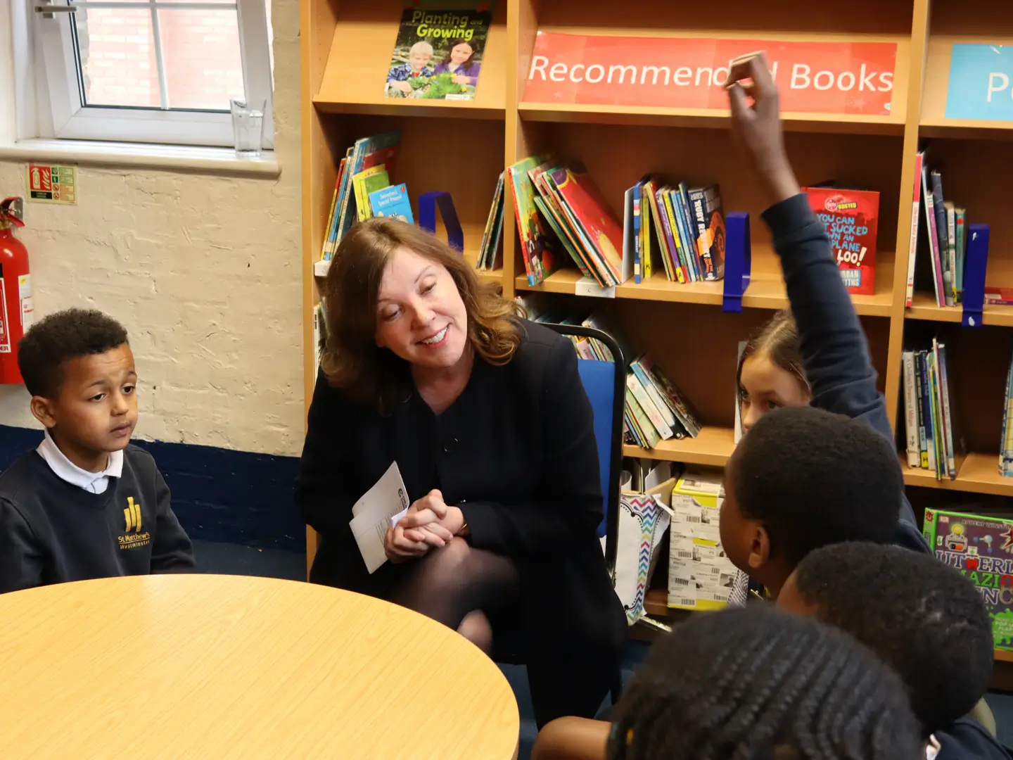 Children's commissioner talking to your children at books without borders