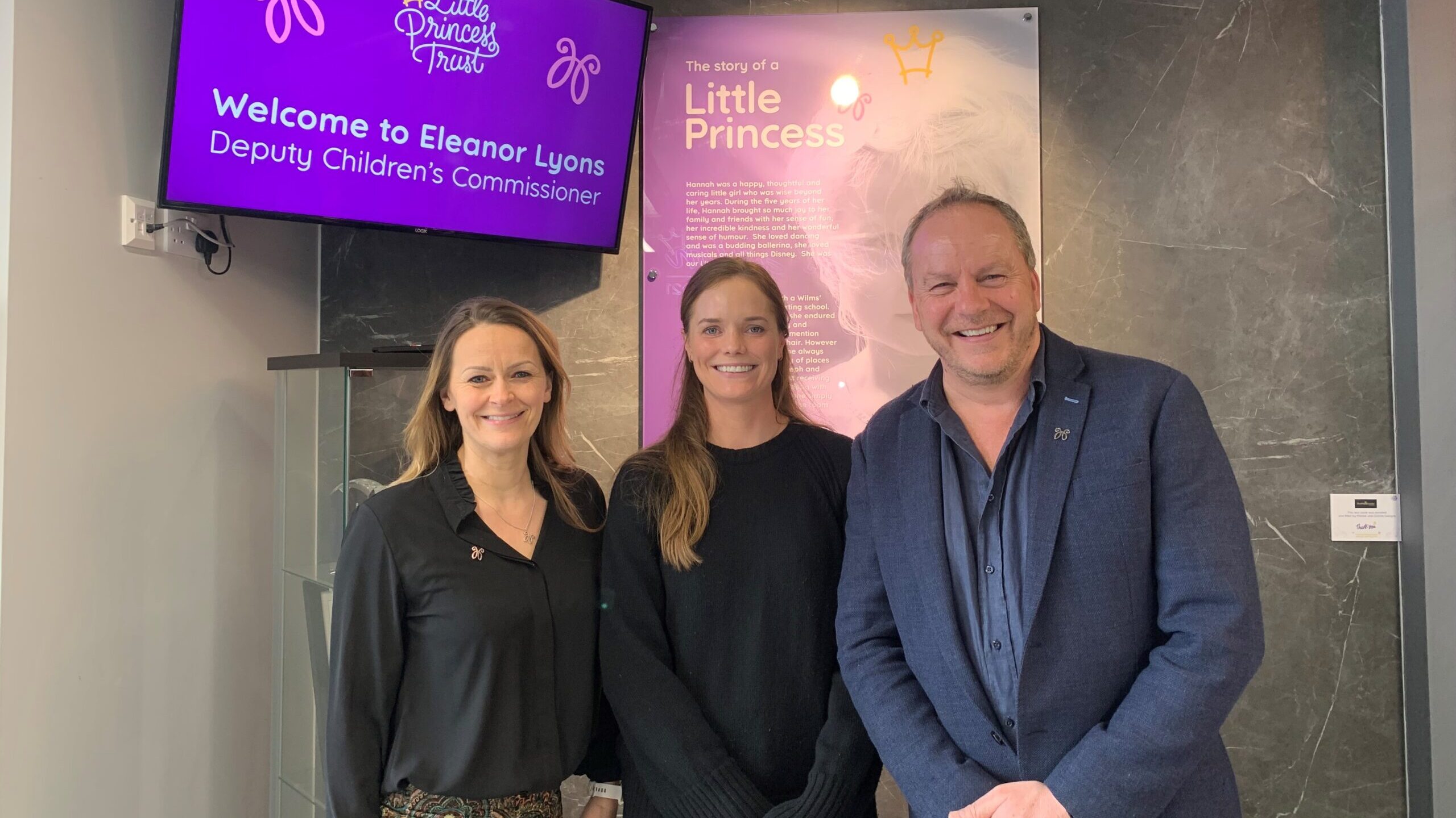 The Children's Commissioner's team visits the Little Princess Trust
