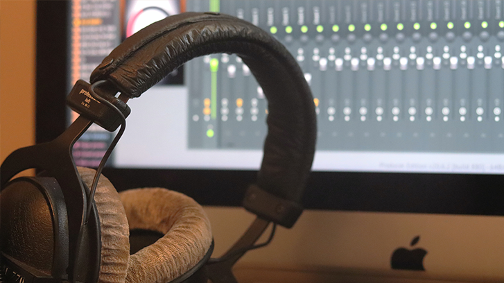 Featured image - Studio headphones and recording equipment